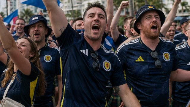 Scotland's Tartan Army Electrifies South